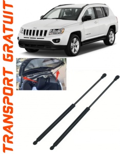 Jeep Compass Set 2 amortizoare pentru portbagaj / haion Krosno compatibil cu Jeep Compass SUV fabricat intre 2011 accesorii pentru autoturismul tau - masina v88844