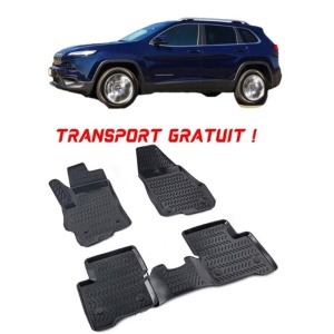 Jeep Grand Cheeroke IV Wk2 2011- Set 4 covorase auto din cauciuc tip tavita premium line 3D - Transport Gratuit! accesorii pentru autoturismul tau - masina v48951