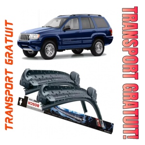 Jeep Grand Set 2 stergatoare parbriz Bosch Bosch Aerotwin compatibile cu Jeep Grand 2004-2010 (53 cm / 53 cm)