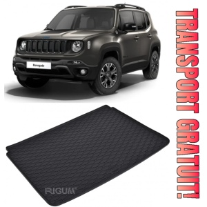 Jeep Renegade Tavita pentru portbagaj din cauciuc, compatibila Jeep Renegade 4xe PHEV fabricatie 06.2020 - prezent, caroserie suv
