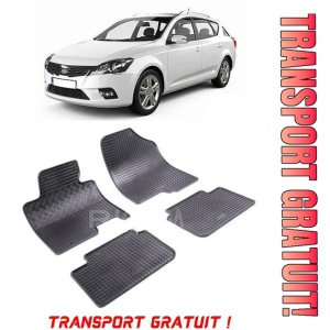 Kia Ceed II, Combi, fabricat din 05.2012 - 08.2018, set covorase auto dedicate, din cauciuc 100% Premium - Transport Gratuit
