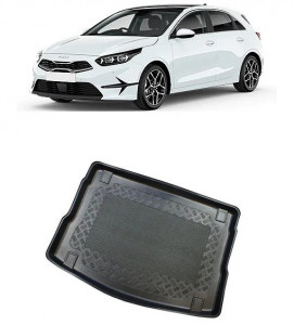 Kia Ceed III Hatchback din 06.2018 - Prezent, Tavita Pentru Portbagaj Lux Premium Dedicata, Portbagaj Superior *3 accesorii pentru autoturismul tau - masina v188689