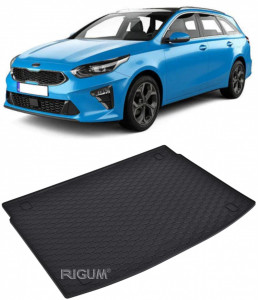 Kia Ceed Tavita pentru portbagaj din cauciuc, compatibila Kia Ceed III fabricatie 06.2018 - prezent, caroserie hatchback, portbagaj inferior accesorii pentru autoturismul tau - masina v112117