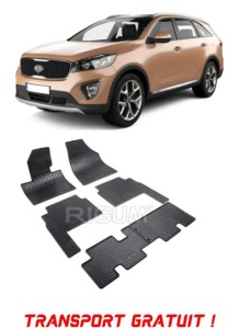 Kia Sorento II, Suv, fabricat din 2009 - 01.2015, 5 Locuri, set covorase auto dedicate, din cauciuc 100% Premium - Transport Gratuit accesorii pentru autoturismul tau - masina v39128