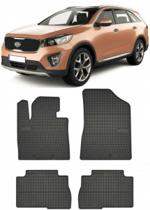Kia Sorento III Din 02.2015 - 07.2020, Suv , Set Covorase Auto Premium accesorii pentru autoturismul tau - masina v151827