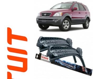Kia Sorento Set 2 stergatoare parbriz Bosch Bosch Aerotwin compatibile cu Kia Sorento 2005-2006 (60 cm / 45 cm) accesorii pentru autoturismul tau - masina v119399