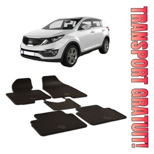Kia Sportage (2010-2015) Set 5 covorase auto cauciuc Urban Line