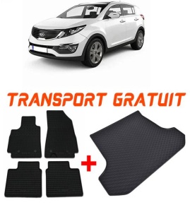 Kia Sportage IV din 2015 - 12.2021 Suv *1 , Set Covorase + tavita portbagaj auto accesorii pentru autoturismul tau - masina v240