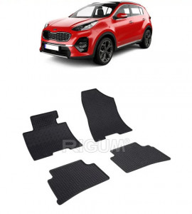 Kia Sportage IV, Suv, fabricat din 01.2016 - Prezent, set covorase auto dedicate, din cauciuc 100% Premium accesorii pentru autoturismul tau - masina v160240