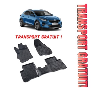 Kia XCeed III 2018-2025 Set 4 covorase auto din cauciuc tip tavita premium line 3D - Transport Gratuit!