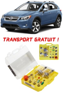 Kit trusa Set becuri H4 compatibila cu Subaru XV din 2011 - 2017 , bec far, semnalizare , pozitie, iluminare numar, frana, plafoniera, stop frana