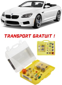 Kit trusa Set becuri H7 compatibila cu Bmw F13 din 2011 - 2018 , bec far, semnalizare , pozitie, iluminare numar, frana, plafoniera, stop frana