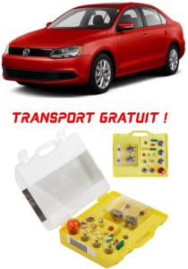 Kit trusa Set becuri H7 compatibila cu Volkswagen Jetta VI din 2010 - 2018 , bec far, semnalizare , pozitie, iluminare numar, frana, plafoniera, stop frana