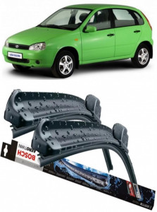 Lada Kalina Set 2 stergatoare parbriz Bosch Bosch Aerotwin compatibile cu Lada Kalina 2007-2013 (57.5 cm / 40 cm) accesorii pentru autoturismul tau - masina v134728