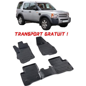 Land Rover Discovery II (L319) 2004-2009 Set 4 covorase auto din cauciuc tip tavita premium line 3D - Transport Gratuit! accesorii pentru autoturismul tau - masina v48870