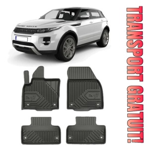 Land Rover Range Rover Evoque I Din 07.2011 - 03.2019, Suv , Set Covorase Auto Tip Tavita Premium 3D, din cauciuc