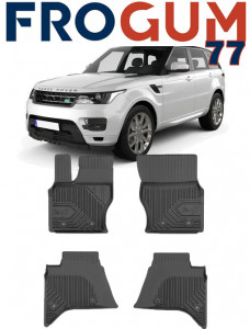 Land Rover Range Rover IV Din 01.2013 - Prezent, Suv , Set Covorase Auto Tip Tavita Premium 3D, din cauciuc accesorii pentru autoturismul tau - masina v166329