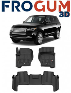 Land Rover Range Rover Sport I Din 2005 - 08.2013, Suv , Set Covorase Auto Tip Tavita Premium 3D, din cauciuc accesorii pentru autoturismul tau - masina v164930