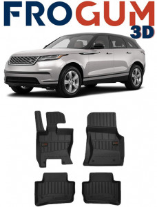 Land Rover Range Rover Velar, Suv, Din 09.2017 - Prezent, L560 , Set Covorase Auto Tip Tavita Premium 3D, din cauciuc accesorii pentru autoturismul tau - masina v173915