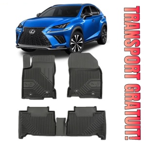 Lexus Nx Din 02.2015 - 2021, Suv , Set Covorase Auto Tip Tavita Premium 3D, din cauciuc Lichidare Stoc- TRANSPORT GRATUIT