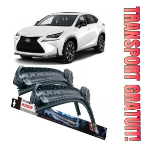 Lexus Nx Set 2 stergatoare parbriz Bosch Bosch Aerotwin compatibile cu Lexus Nx 2014 (65 cm / 40 cm)