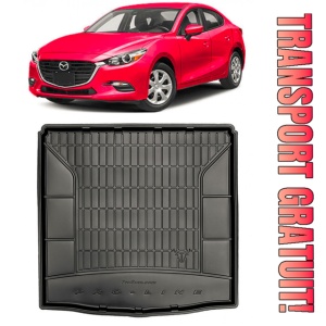 Mazda 3 III Sedan din 12.2013 - 02.2019 *1, Tavita Pentru Portbagaj Lux Premium Dedicata,