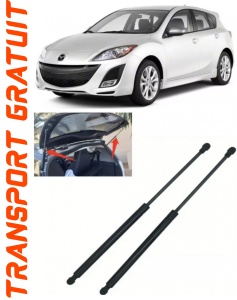 Mazda 3 Set 2 amortizoare pentru portbagaj / haion Krosno compatibil cu Mazda 3 Hatchback fabricat intre 2008-2014 accesorii pentru autoturismul tau - masina v87145