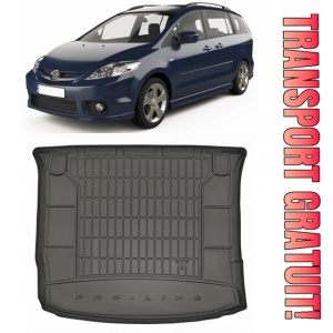 Mazda 5 I Van din 2005 - 09.2010, Tavita Pentru Portbagaj Lux Premium Dedicata, Rand 3 Culcat *1