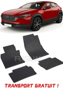 Mazda CX-3, Suv, fabricat din 06.2015 - Prezent, set covorase auto dedicate, din cauciuc 100% Premium - Transport Gratuit accesorii pentru autoturismul tau - masina v38975