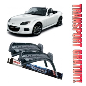 Mazda Mx-5 III Set 2 stergatoare parbriz Bosch Bosch Aerotwin 45 cm/45 cm compatibile cu Mazda Mx-5 III (Nc) din 2005-2014 (45 cm / 45 cm)