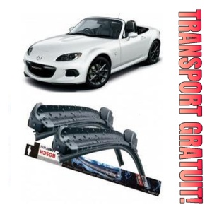 Mazda Mx-5 Set 2 stergatoare parbriz Bosch Bosch Aerotwin compatibile cu Mazda Mx-5 2005-2014 (45 cm / 45 cm)