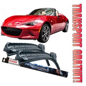 Mazda Mx-5 Set 2 stergatoare parbriz Bosch Bosch Aerotwin compatibile cu Mazda Mx-5 2016 (45 cm / 45 cm)