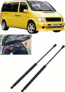 Mercedes-Benz Vito Set 2 amortizoare pentru portbagaj / haion Krosno compatibil cu Mercedes-Benz Vito Bus fabricat intre 1996-2003 accesorii pentru autoturismul tau - masina v89079