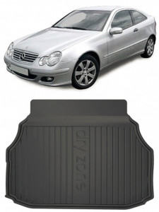 Mercedes C-CLAss W203 din 2000 - 2008 Coupe *1 , Tavita Pentru Portbagaj Lux Premium Dedicata, accesorii pentru autoturismul tau - masina v183180