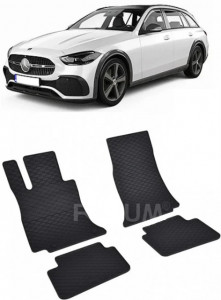 Mercedes C-Class W206 fabricat din 06.2021 - Prezent, Combi, set covorase auto dedicate, din cauciuc 100% Premium accesorii pentru autoturismul tau - masina v152501