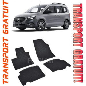 Mercedes Citan 5M fabricat din 2022 - Prezent, Van, set covorase auto dedicate, din cauciuc 100% Premium
