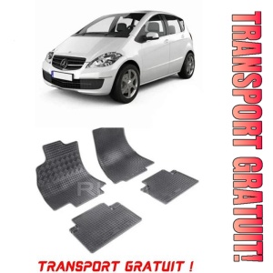 Mercedes Clasa A W169, Hatchback, fabricat din 09.2004 - 08.2012, set covorase auto dedicate, din cauciuc 100% Premium - Transport Gratuit