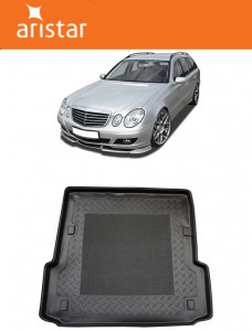 Mercedes clasa E W211 Combi din 2003 - 10.2009, Tavita Pentru Portbagaj Lux Premium Dedicata, Fara Navigatie *1 accesorii pentru autoturismul tau - masina v191641