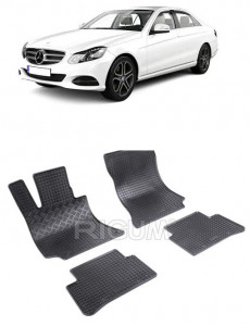 Mercedes Clasa E W212, Sedan, fabricat din 03.2009 - 03.2016, set covorase auto dedicate, din cauciuc 100% Premium accesorii pentru autoturismul tau - masina v157628