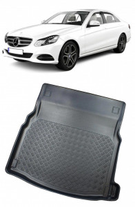 Mercedes clasa E W213 Sedan din 04.2016 - Prezent, Tavita Pentru Portbagaj Lux Premium Dedicata, Bancheta Rabatabila *2 accesorii pentru autoturismul tau - masina v202968