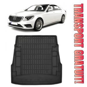 Mercedes clasa S W222 Sedan din 07.2013 - 11.2020, Tavita Pentru Portbagaj Lux Premium Dedicata, Bancheta Culisanta Electric *2