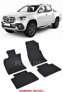 Mercedes Clasa X set covorase auto dedicate, din cauciuc dedicate Mercedes X-Class Clasa X fabricatie 01.2016 - prezent, caroserie pick-up - Transport Gratuit accesorii pentru autoturismul tau - masina v38861
