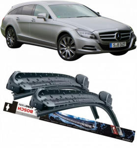 Mercedes Cls Set 2 stergatoare parbriz Bosch Bosch Aerotwin 60 cm/60 cm compatibile cu Mercedes-Benz Cls Shooting Brake (X218) din 2012-2017 (60 cm / 60 cm) accesorii pentru autoturismul tau - masina v123921