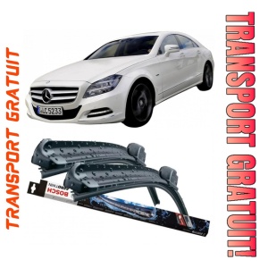 Mercedes Cls Set 2 stergatoare parbriz Bosch Bosch Aerotwin compatibile cu Mercedes-Benz Cls 2004-2010 (65 cm / 65 cm)