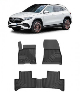 Mercedes Eqa Din 03.2021 - Prezent, Suv , Set Covorase Auto Tip Tavita Premium 3D, din cauciuc accesorii pentru autoturismul tau - masina v166151