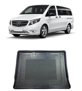 Mercedes Evito W447 Van din 10.2020 - Prezent, Tavita Pentru Portbagaj Lux Premium Dedicata, Ampatament Extralung In Spatele Randului 3 *2 accesorii pentru autoturismul tau - masina v197785