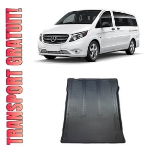 Mercedes Evito W447 Van din 10.2020 - Prezent, Tavita Pentru Portbagaj Lux Premium Dedicata, Ampatament Lung In Spatele Randului 2 *2