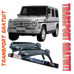 Mercedes G-Class Set 2 stergatoare parbriz Bosch Bosch Aerotwin 40 cm/40 cm compatibile cu Mercedes-Benz G-Class Platform/Chassis (W461) din 2007-2012 (40 cm / 40 cm)