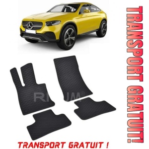 Mercedes Glc X254 fabricat din 2023 - Prezent, Suv, set covorase auto dedicate, din cauciuc 100% Premium - Transport Gratuit