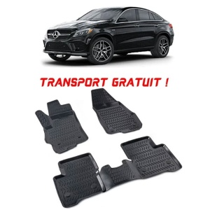 Mercedes GLE-Class (M-Class) W164 II 2006-2011 Set 5 covorase auto din cauciuc tip tavita premium line 3D - Transport Gratuit! accesorii pentru autoturismul tau - masina v48771